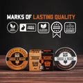 Beard Balm for Men, 2oz Sandalwood & 2oz Citrus Scent, w/Jojoba Oil & Shea Butter, Styling Cream for Men, Moisturizer & Softener, Beard Care Leave