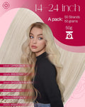 Moresoo Micro Link Hair Extensions Human Hair Bleach Blonde Micro Loop Hair Extensions Real Human Hair White Blonde Microlink Extensions Human