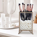 MSQ Eye Makeup Brushes 12Pcs Rose Gold Eyeshadow Makeup Brushes Set with Soft Synthetic Hairs & Real Wood Handle for Eyeshadow, Eyebrow, Eyeliner,