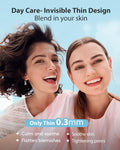 Litbear Acne Pimple Patches- Day and Night 4 Sizes 180 Dots Thin & Thick Hydrocolloid Patches with Witch Hazel, Tea Tree & Calendula Oil, Extra