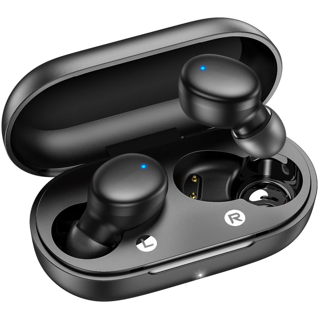 Kurdene Wireless Earbuds Bluetooth 5.3 in Ear Buds Light Weight Headphones,Deep Bass Sound,Built in Mics Headset,Clear C