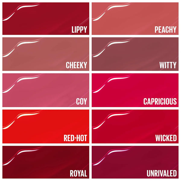 Maybelline Super Stay Vinyl Ink Longwear No-Budge Liquid Lipcolor Makeup, Highly Pigmented Color and Instant Shine, Cheeky, Rose Nude Lipstick,