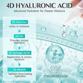 Hyaluronic Acid Serum for Face, 3% Hyaluronic Acid Serum Ultra-Hydrating Tube, anti Aging Single-Use Vials Skincare for Dry Skin, Smoother Skin,