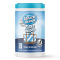 MiracleWipes for Glass, Disposable and Streak Free Cleaning Wipes for Mirrors, Windows, Kitchen, Home, and Auto- 60 Count 60 Count (Pack of 1)