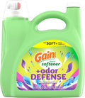 Gain + Odor Defense Liquid Fabric Softener, Super Fresh Blast Scent, 140 Oz 190 Loads, HE Compatible