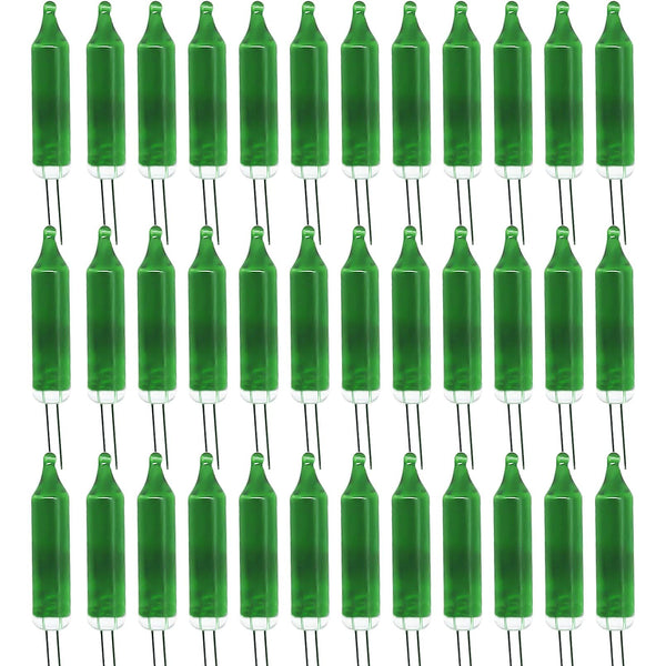 EBaokuup 100 Pcs Mini Christmas Replacement Light Bulbs - 2.5 Volt Replacement Christmas Light - Tree Replacement Light Bulbs for Xmas Trees