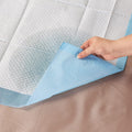 Premium Protection Chucks Disposable Underpads, Super Absorbent Protective Bed Pads for Seniors, Pkg of 18, by Easy Comforts Deluxe