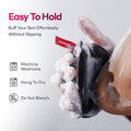 Caveem Exfoliating Body Scrubber, Bath and Body Scrub Buffer, Body Exfoliator for Remove Dead Skin, Gentle and Rough Lightweight Sponge for Shower
