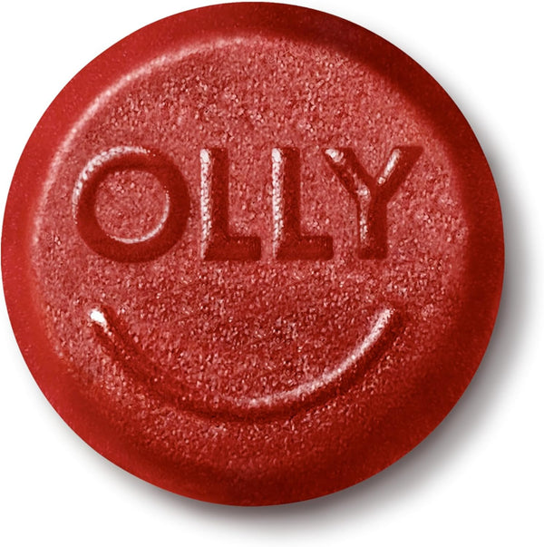 OLLY Men'S Multivitamin Gummy, Vitamins A, C, D, E, B, Zinc, Blackberry Flavor, 45 Day Supply - 90 Count