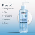 Eucerin Hydrating Cleansing Gel, Daily Face Wash and Makeup Remover Formulated with Hyaluronic Acid, 6.8 Fl Oz Bottle 6.8 Fl Oz (Pack of 1)
