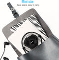 BESKAR USB Small Desk Fan, Portable Fans with 3 Speeds Strong Airflow, Quiet Operation and 360°Rotate, Personal Table Fan for Home,Office, Bedroom