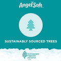 Angel Soft Toilet Paper, 6 Mega Rolls, 6 = 24 Regular Bath Tissue Rolls, 480+ 2-Ply Sheets Per Roll
