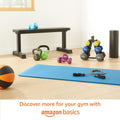 Amazon Basics Rubber Hex Dumbbell Hand Weight 20 Pounds 20 Pounds