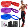 Resistance Bands Set Pull up Bands 3 Different Levels Fitness Exercise Bands for Men Women for Strength Training,Pilates,Yoga,Crossfit Include