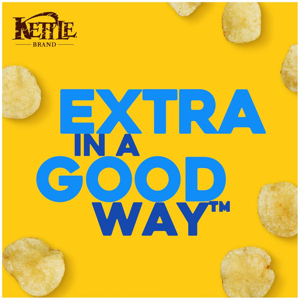 Kettle Brand Sea Salt and Vinegar Potato Chips, 7.5 Oz Sea Salt and Vinegar 7.5 Ounce (Pack of 1)