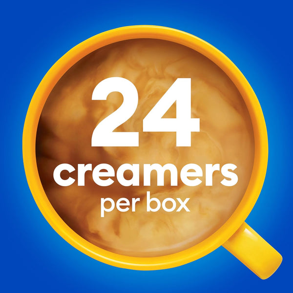 International Delight Coffee Creamer Singles, Sweet & Creamy, Shelf Stable Flavored Creamer, 24 Ct, 16 FL Oz, Pre-Portioned Creamers Sweet &