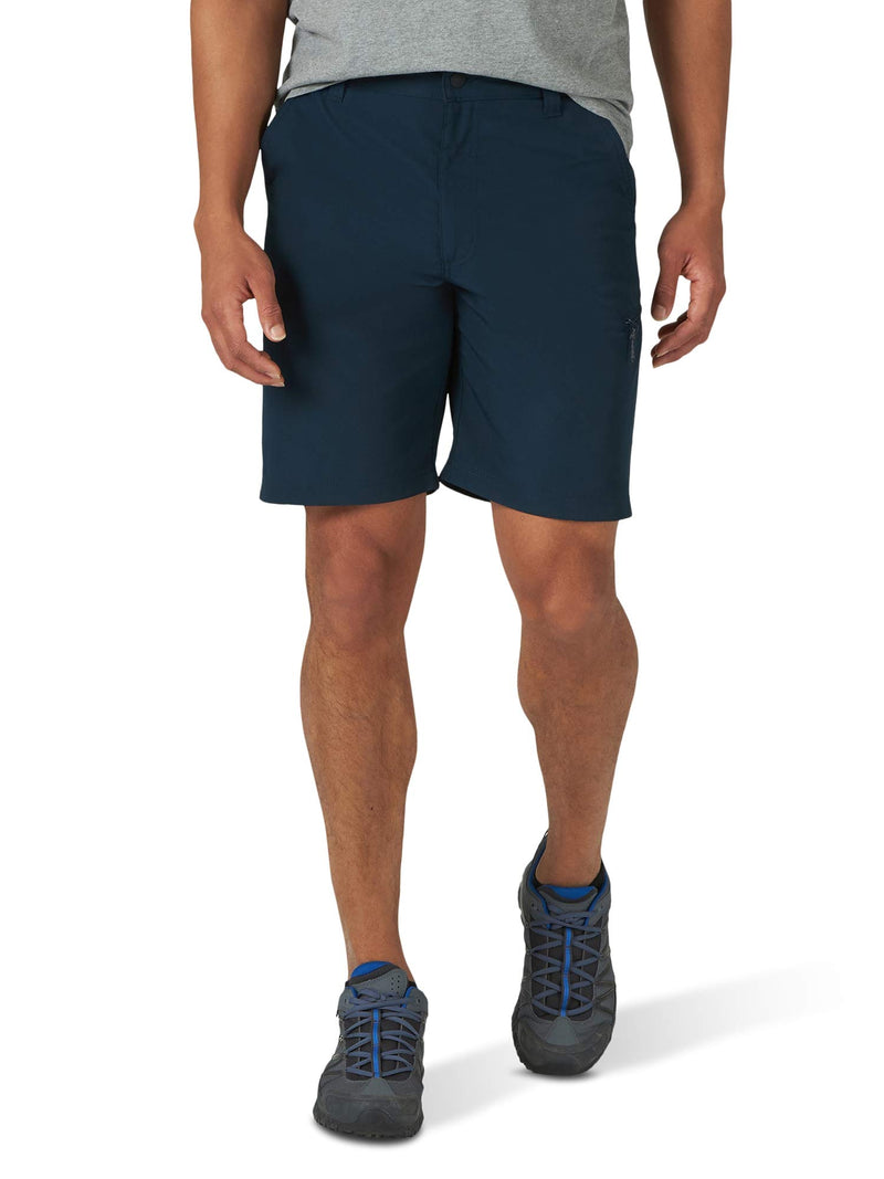 Wrangler Authentics Men's Performance Side Elastic Utility Short 32 Imperial Blue