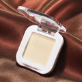 Kaely Pressed Single Eyeshadow Makeup, Vanilla Nude Beige Matte Highly Pigmented Monochrome Eye Shadow Palette, Waterproof Neutral Powde Mini