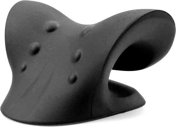 RESTCLOUD Neck and Shoulder Relaxer, Cervical Traction Device for TMJ Pain Relief and Cervical Spine Alignment, Chiropractic Pillow, Neck