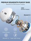 Wireless Earbuds Bluetooth 5.3 Headphones 42 Hrs Playtime with LED Display, Hifi Stereo Wireless Earphones with 4 ENC Noise Cancelling Mics, IPX7