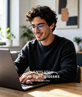 ANYLUV Blue Light Glasses Men/Women, Blue Light Blocking Glasses, Computer Screen Blocker Eyes Protection Glasses A01-black/Black Clear