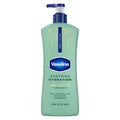 Vaseline Intensive Care Body Lotion Soothing Hydration for Dry Skin with Ultra-Hydrating Lipids + 1% Aloe Vera Extract to Refresh Dehydrated Skin