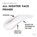 Urban Decay All Nighter Longwear Face Primer - Smoothing & Hydrating Base for Foundation Face Makeup, Sheer & Lightweight, Helps Smooth & Even