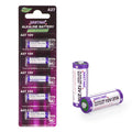 NASTIMA 12V 27A A27 Alkaline Battery, V27A LR27A MN27 L828 12V Battery (5-Pack)