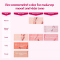 ETUDE Lovely Cookie Blusher - Peach Choux Wafers 4G | Glowing & Natural Powder Blush with Long-Lasting Sebum Control | Easy Application | Korean