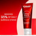 Colgate Optic White Stain Fighter Teeth Whitening Toothpaste, Anticavity Fluoride Toothpaste for Whitening Teeth, Helps Remove Daily Surface