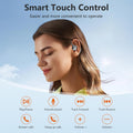 Wireless Earbuds, Earbuds Bluetooth 5.4, Bluetooth Headphones 68Hrs Playtime Sport Earphones with LED Display ENC Noise Cancelling Mic, IPX7