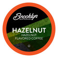 Brooklyn Beans Hazelnut Flavored Gourmet Coffee Pods, Compatible with 2.0 Keurig Coffee Pods Brewers, 72 Count Hazelnut 12 Count (Pack of 6)