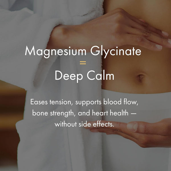 NAOMI Mighty Mg Magnesium Glycinate & Malate Complex 360Mg, High Absorption Formula, Elemental Magnesium Supports Heart Health, Strong Bones,