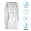 10 Gauge Marine Wire,10 AWG 50ft Marine Grade Wire Duplex Tinned Copper Heavy Duty Sheathed Cable for Automotive/RV/Camper/Trailer Outdoor Use 50