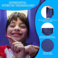 Indoor Therapy Sensory Swing for Kids, Special Needs Joy Cuddle Ceiling Snuggle Swings, Outdoor Room Adjustable Fabric Hammock for Children Child