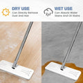 Flat Mop Pads Compatible with Joymoop Mop and Bucket Set with Wringer, Washable & Reusable Microfiber Mop Head Refills for Oshang Bosheng Mop -