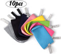 HRLORKC 10 Pack Neoprene Water Bottle Sleeve - 12 oz to 18 oz Insulated Glass Bottle Cozy (Multi-Color)