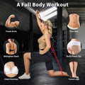 Pull up Assistance Bands Set 5 LBS - 230 LBS, Long Resistance Bands for Pull Ups Working Out, Gym Workout Bands for Men Exercise Muscle Training