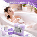 Dallfoll Birthday Pamper Gifts for Women, Self Care Relaxation Spa Bath Set, Wellbeing Get Well Soon Gifts for Women, Christmas Gifts, Insulated