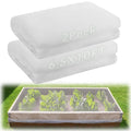 2 Pack 6.5x10ft Garden Netting - Ultra Fine Mesh Plant Covers to Keep Small Animals Pest Out, Bird Barrier Screen for Protecting Vegetables Fruits