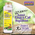 Bonide Go Away! Rabbit, Dog, & Cat Repellent Granules, 1 lb Ready-to-Use, Keep Dogs off Lawn, Garden, Mulch & Flower Beds | Ready-to-Use, Keep
