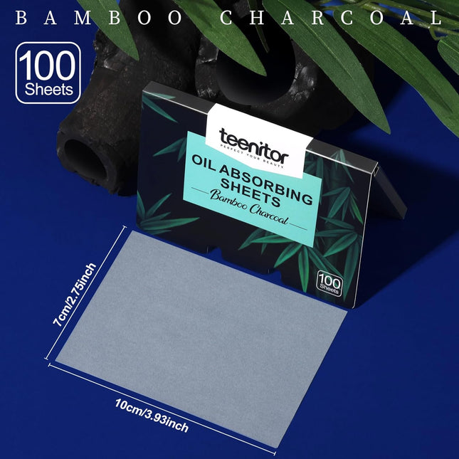 Teenitor 1200 Counts Oil Absorbing Sheets for Face, Oil Blotting Sheets for Face