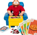 Gassy Gus, Interactive Gut-Busting Game, Feed Gus Foods, Watch Out for Big Blast! Hilarious Sounds, 2-4 Players Ages 4+, with Inflatable Belly, 54