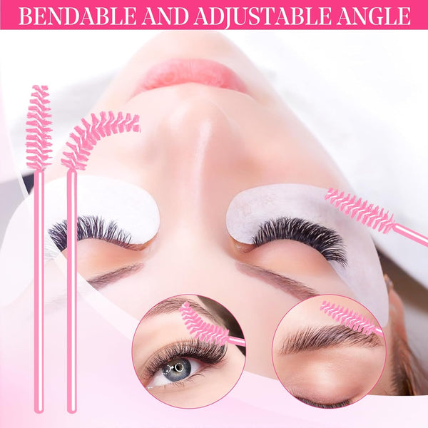 Lash Shampoo for Lash Extensions 60Ml Eyelash Extension Cleanser Lash Shampoo Cleaning Kit with Shampoo Brush & Mascara Brush-No Irritating