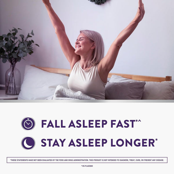 ZzzQuil Pure Zzzs Complete Sleep, Melatonin 10mg, L-Theanine, GABA, with Ashwagandha, and Magnesium, Melatonin Sleep Aid, 100 Count 100 Count