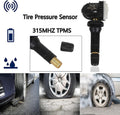 4-Pack GM TPMS Sensors 315MHz, Pre-Programmed Tire Pressure Monitoring System Replacement for Chevy Silverado Equinox, GMC Sierra, Buick, Cadillac