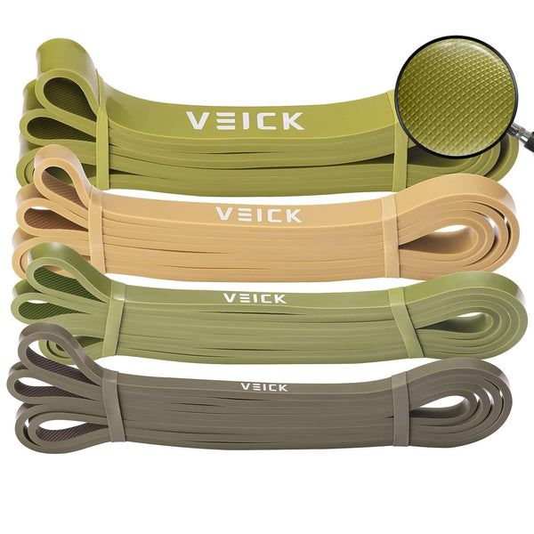 VEICK Resistance Bands for Working Out, Exercise Bands, Workout Bands, Pull up Assistance Bands, Long Heavy Stretch Bands Set for Men and Women,