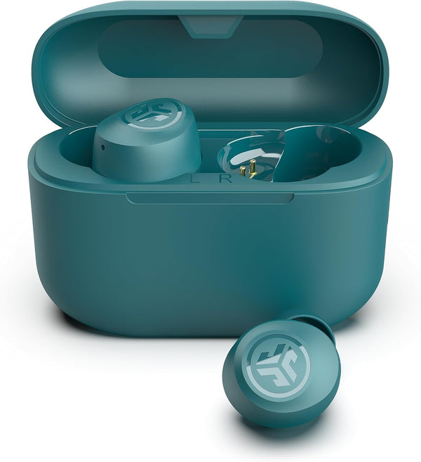 Jlab Go Air Pop True Wireless Bluetooth Earbuds & Charging Case, Teal, Dual Connect, IPX4 Sweat Resistance, Bluetooth 5 Connection, 3 EQ Sound