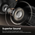 Soundpeats Free2 Classic Wireless in Ear Earbuds, 30Hrs Playtime Headphones, Bluetooth V5.1 Earphones, Built in Mic for Clear Calls, Touch