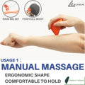 LEZER Trigger Massage Point, Manual Massage Ball, Hip Hook, Muscle Knot Release Tool, Deep Tissue Relief, Hip Flexor Iliacus Back Psoas Hand Foot